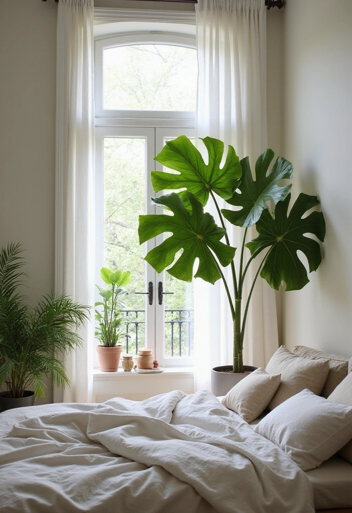 12 Minimalist Botanical Bedroom Ideas That Are Both Chic and Calming! - 7. Create a Focal Point