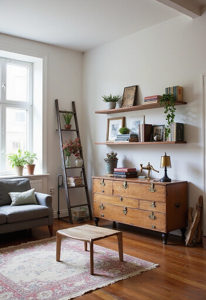 14 Creative DIY Home Makeovers Under $100 (You Won't Believe #10!) - 13. Funky Fixtures: Upcycling Old Items