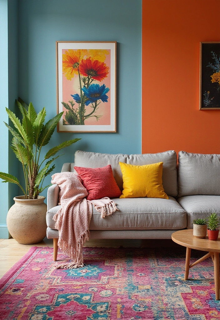 22 Artistic Home Decor Aesthetic Ideas That Will Spark Your Imagination (Prepare to Be Inspired!) - 7. Colorful Accents